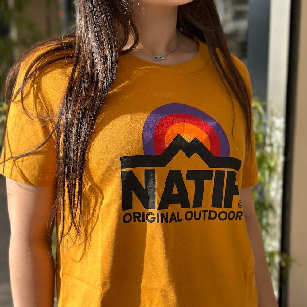 Tshirt femme Natif Outdoor mountain